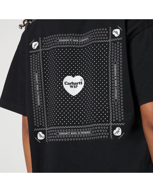 Carhartt Black Heart Bandana Organic Cotton-jersey T-shirt