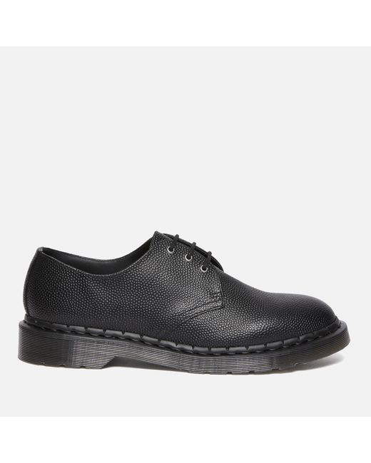 Dr. Martens Black 1461 Pebbled Leather Shoes for men