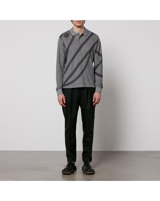 Vivienne westwood long sleeved polo cheap shirt