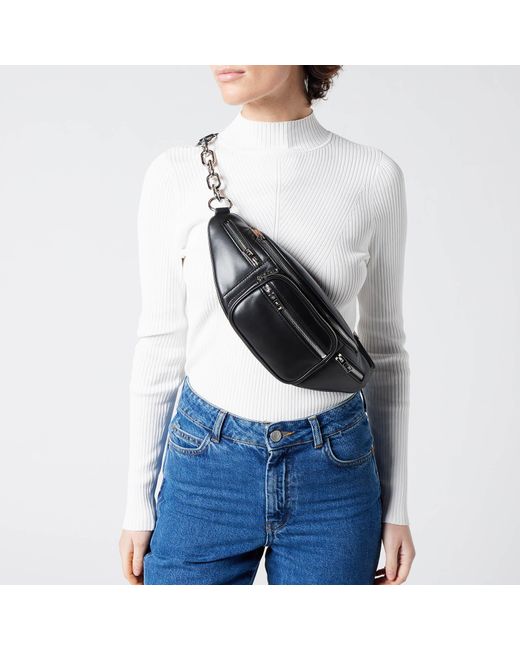 alexander wang black attica fanny pack