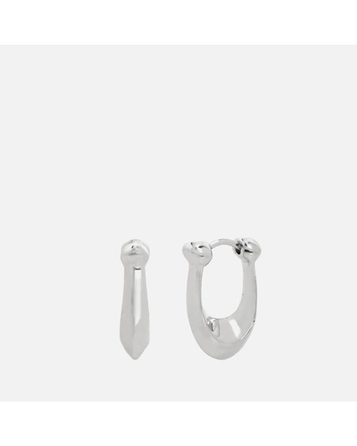 COACH Metallic Core Essentials Silver-plated Earrings