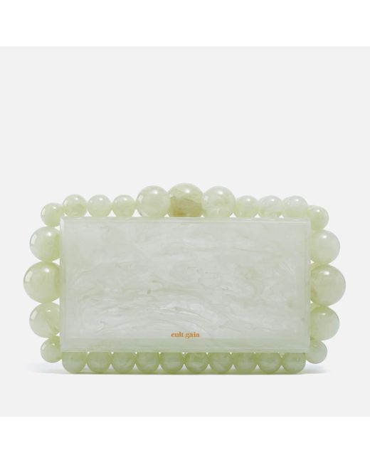 Cult Gaia Eos Marbled Acrylic Clutch in Green Lyst