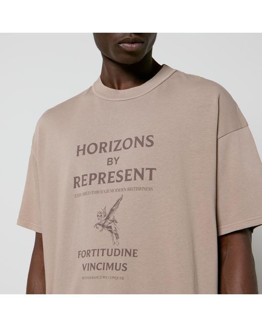 Represent Natural Horizons Cotton-Jersey T-Shirt for men