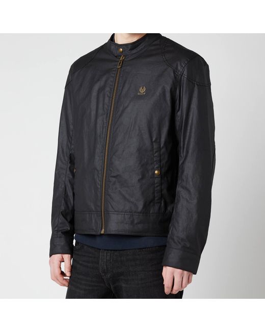 Belstaff Cotton Kelland Jacket in Black for Men - Lyst