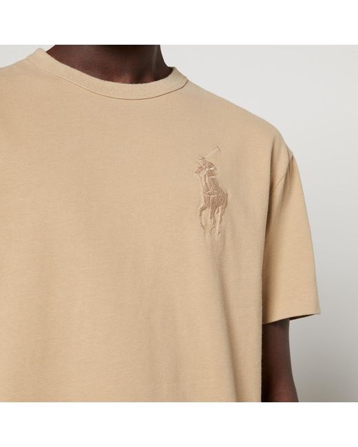 Polo Ralph Lauren Natural Big Pony Cotton T-Shirt for men