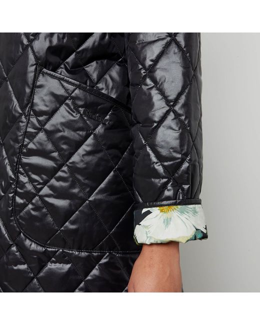 Barbour X House of Hackney Black Laving Quilted Shell Jacket