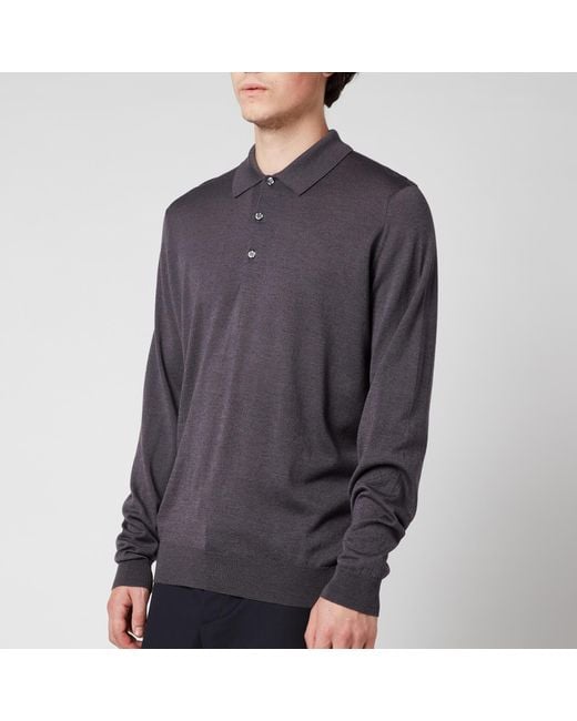 john smedley long sleeve polo