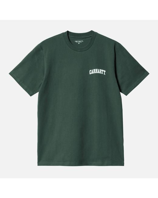Carhartt WIP Green University Script T-shirt for men