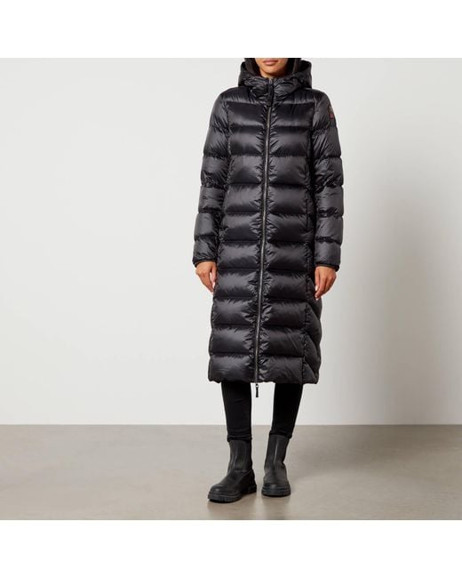 Parajumpers Blue Leah Down-Filled Shell Coat