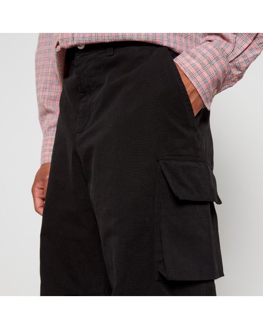 Our Legacy Black Mount Canvas Cargo Trousers for men