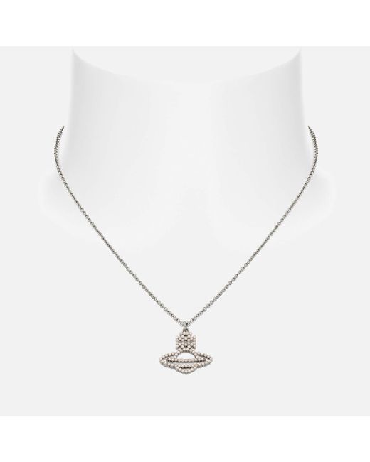 Vivienne Westwood Metallic Isla Pendant Necklace