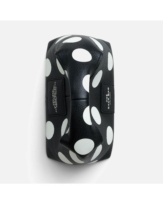 Marc Jacobs Spots The Sack Bag In Grained Leather Mini in Black Lyst UK