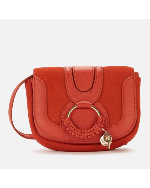 See By Chloé Red Hana Mini Cross Body Bag