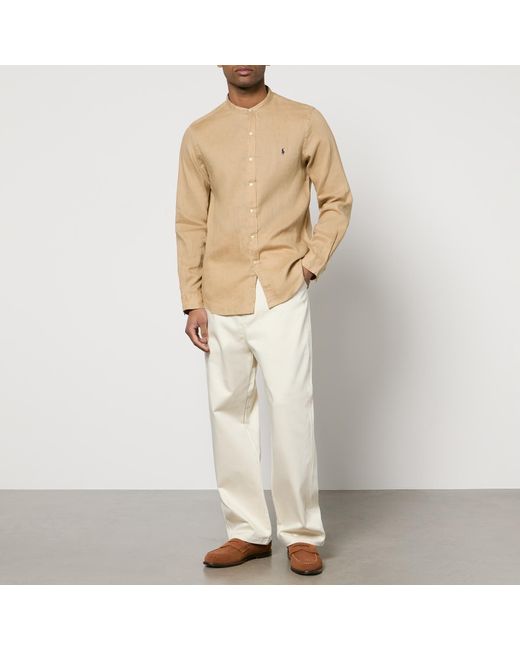 Polo Ralph Lauren Natural Linen Shirt for men