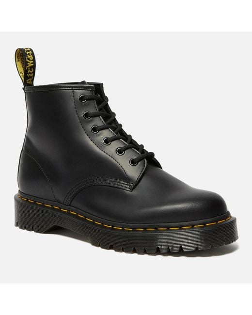 Dr. Martens Black 101 Bex Smooth Leather Boots