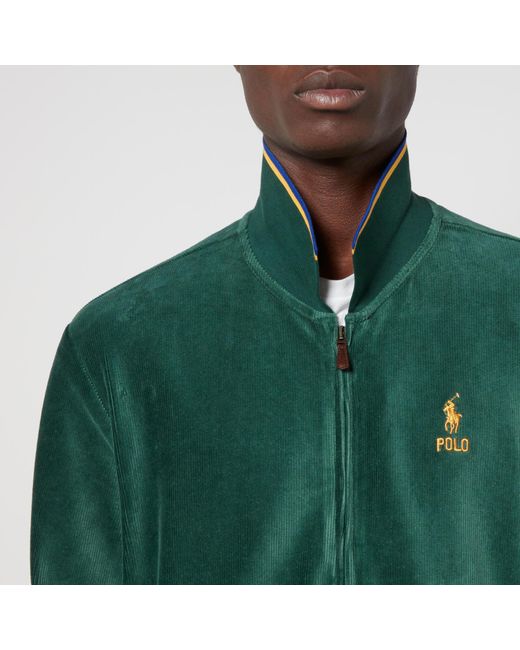 Polo Ralph Lauren Green Polo Pony-logo Corduroy Jacket for men