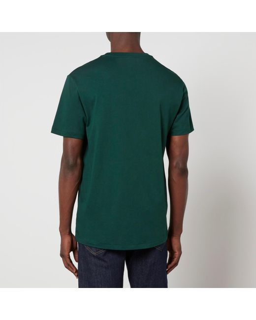 Polo Ralph Lauren Green Logo-Print Cotton-Jersey T-Shirt for men