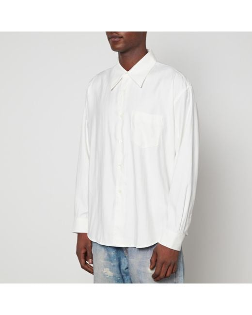 Our Legacy White Coco Poplin Shirt for men