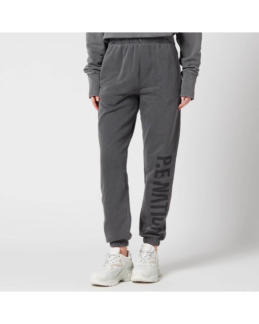 P.E Nation Gray Mid Game Trackpants