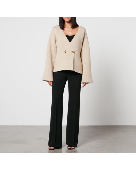 By Malene Birger Natural Tinley Wool-Blend Cardigan