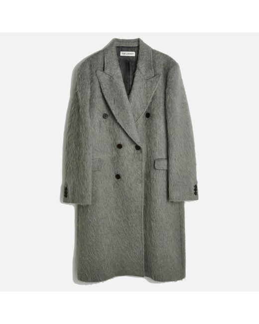 Our Legacy Gray Whale Coat for men