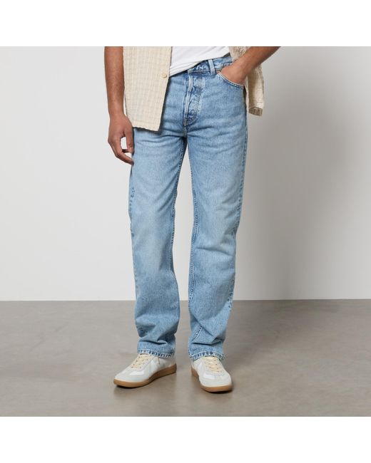 Our Legacy Blue First Cut Denim Straight-Leg Jeans for men
