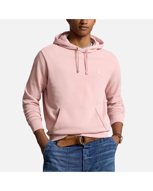 Pink cotton hoodie new arrivals