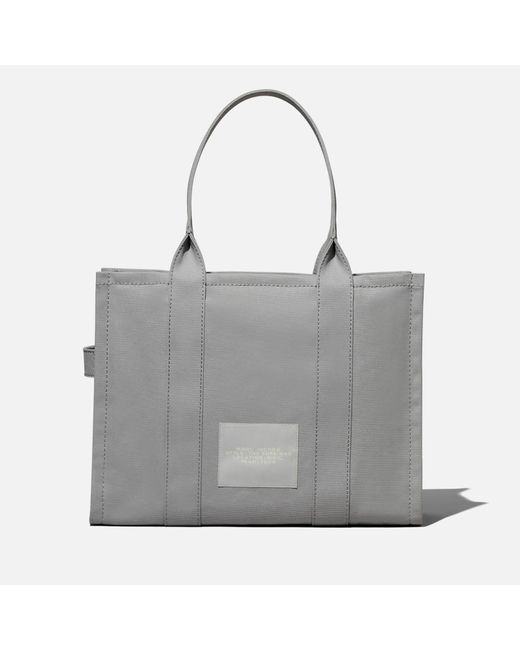 Marc Jacobs Gray The Large Canvas Tote Bag