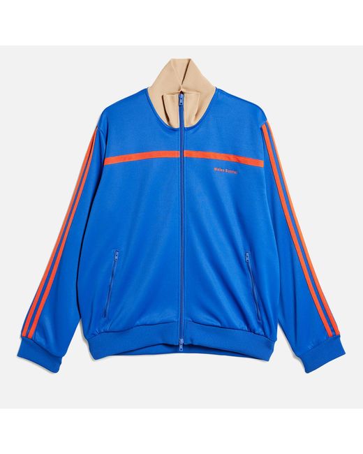 Adidas Blue Jersey Track Jacket for men