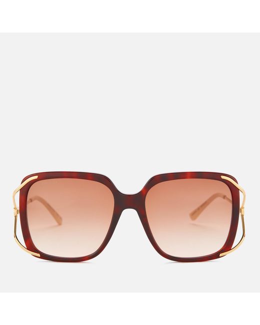 Gucci Brown GG0647S 002 Women's Sunglasses Tortoiseshell