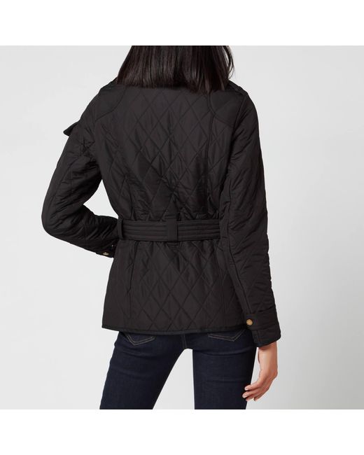 barbour black ladies jacket