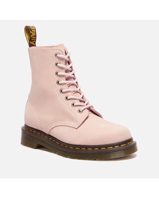 Dr. Martens Pink 1460 Pascal Virginia Leather Boots