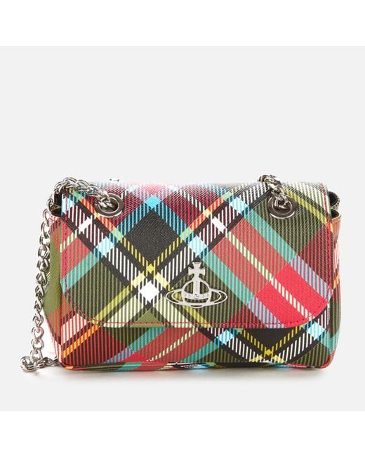 Vivienne Westwood Multicolor Derby Small Purse With Chain