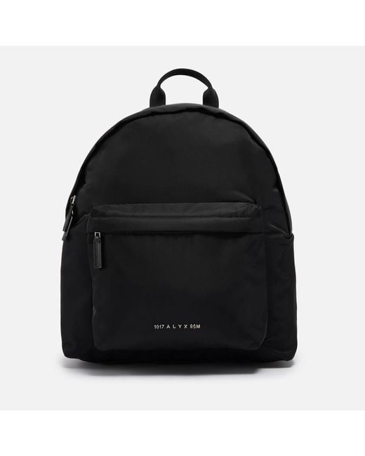1017 ALYX 9SM Black Buckle Canvas Backpack for men