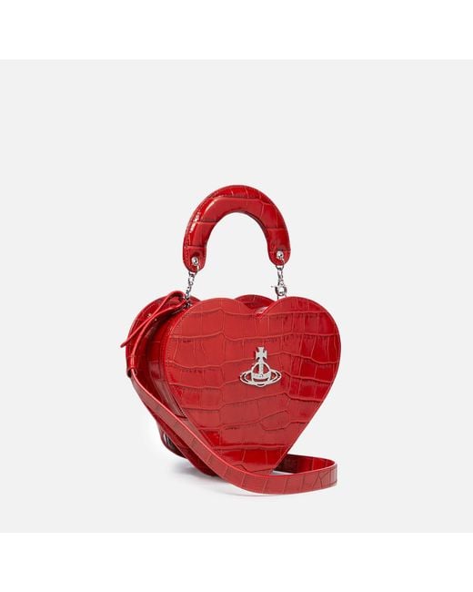 Vivienne Westwood Red Josephine Heart Cross Body Bag