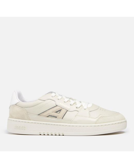 Axel Arigato A-dice Lo Leather Trainers in Natural | Lyst UK