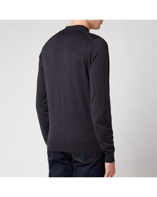 gray mock turtleneck