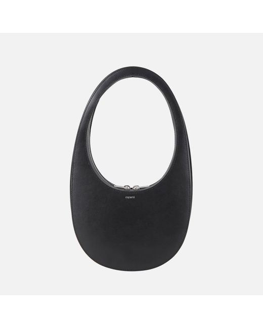 Coperni Black Leather Swipe Bag