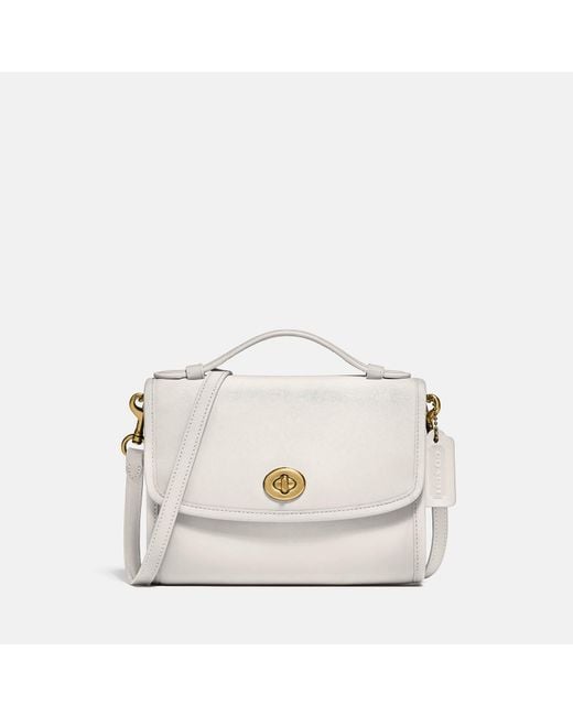 COACH Kip Turnlock Cross Body Bag Lyst