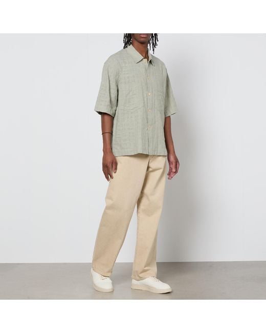 sunflower Natural Twist Wide Fit Denim Trousers for men
