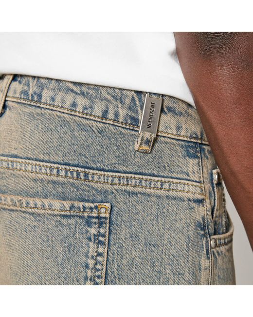 Represent Gray R2 Stretch-denim Straight-leg Jeans for men