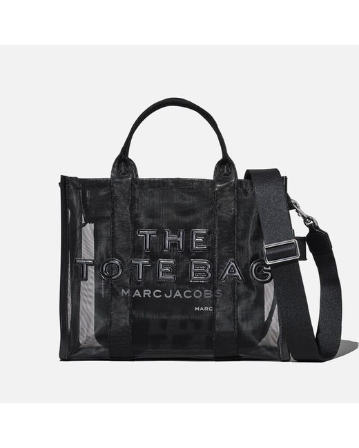 Marc Jacobs The Medium Mesh Tote Bag in Black | Lyst Australia