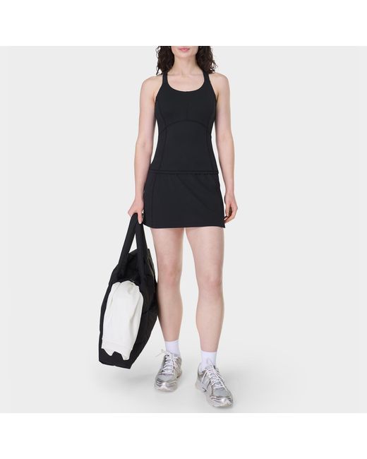 Sweaty Betty Black All Day Active Stretch-Jersey Skort