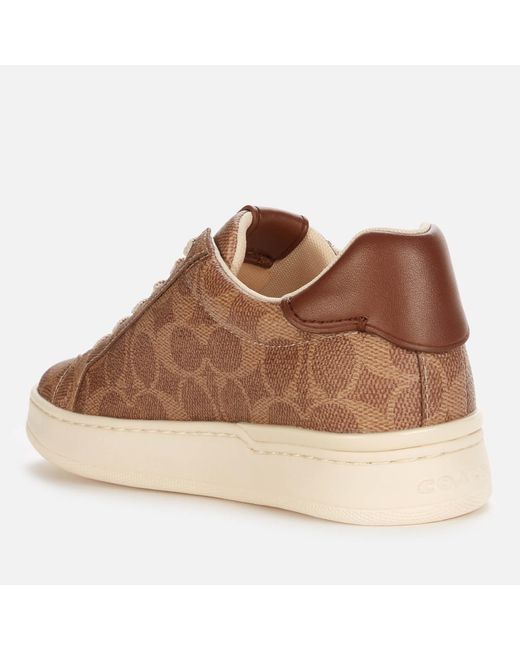 coach slip on canvas shoes