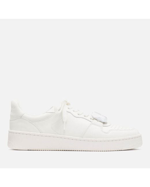 Kate Spade White New York Bolt Leather Trainers