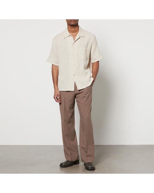 Our Legacy Brown Borrowed Lyocell-Tencel-Blend Chinos for men