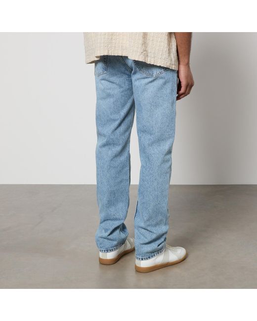 Our Legacy Blue First Cut Denim Straight-Leg Jeans for men