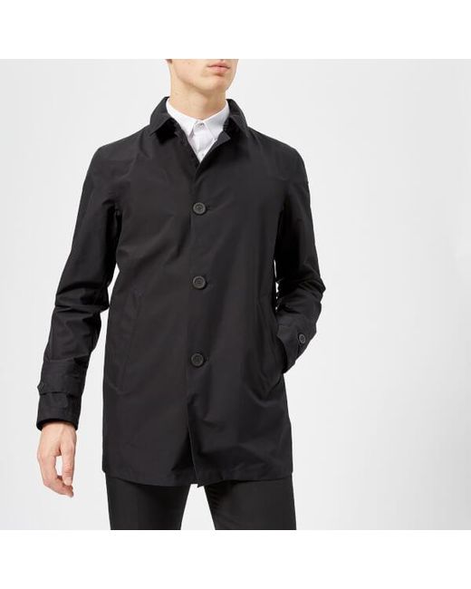 Herno Black Men's Laminar 2 Layer Goretex Jacket for men