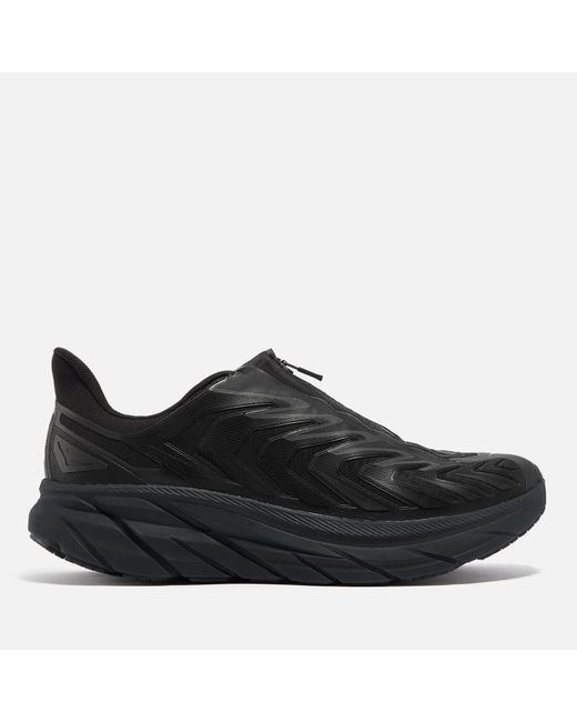 Hoka One One Project Clifton Mesh Trainers in Black for Men | Lyst UK
