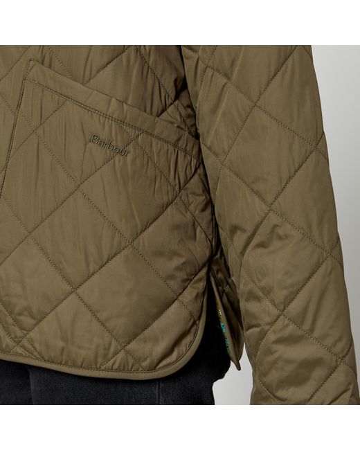 Barbour X House of Hackney Green Daintry Quilted Shell Jacket